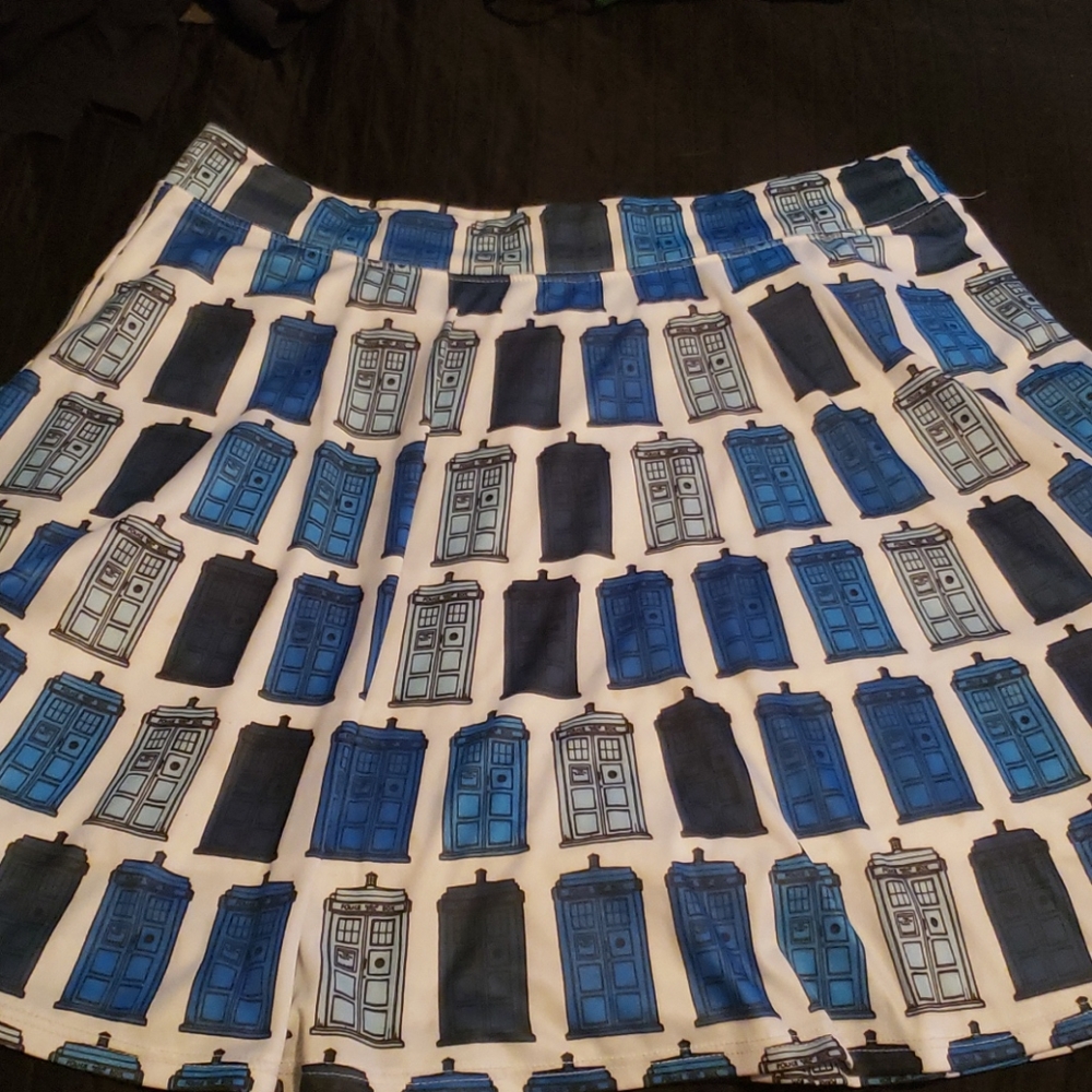 Doctor Who TARDIS skirt
